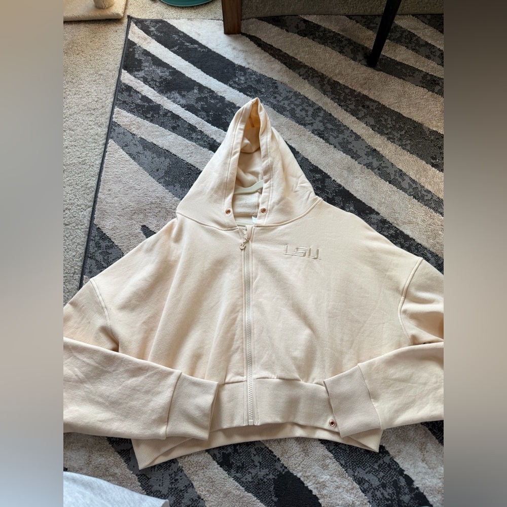LSU Cream Hoodie